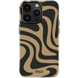 MIO iPhone 14 Pro MagSafe Plastique rigide Coque arrière - Swirl