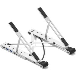 Cygnett Unite FlexMate Support pour ordinateur portable - Argent Universel