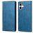 Mobigear Wallet Housse iPhone 16 Etui Porte-Monnaie - Bleu