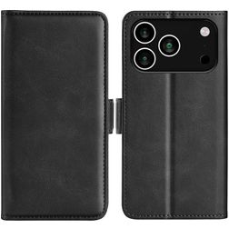 Mobigear Slim Magnet Housse iPhone 18 Pro Max Etui Porte-Monnaie - Noir