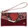 Mobilize Gelly Velvet iPhone 12 Pro Détachable 2in1 Pochette - Red Snake