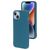 Mobiparts Coque iPhone 14 Coque arrière en Silicone - Blueberry Blue