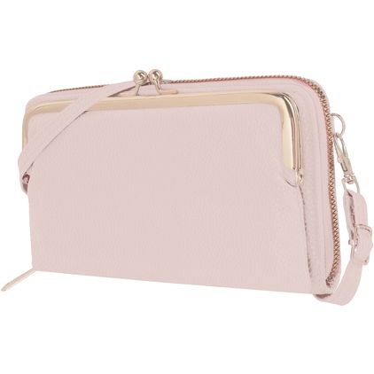 Antonio Fonzo Crossbody Clutch Snap Sac Téléphone - Large - Rose