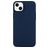 Mobigear Colors Coque iPhone 14 Coque arrière en TPU Souple - Bleu Marin