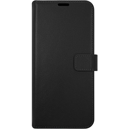 Valenta Gel Skin Housse Samsung Galaxy A34 Etui en Cuir Véritable Porte-Monnaie - Noir