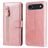 Mobigear Zipper iPhone Air Étui Portefeuille - Rose doré