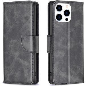Mobigear Excellent Housse iPhone 16 Pro Max Etui Porte-Monnaie - Noir