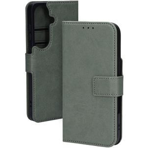 Mobiparts Classic Wallet Housse Samsung Galaxy S26 MagSafe Etui - Stone Green