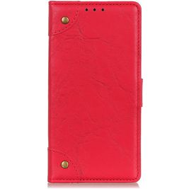 Mobigear Ranch Housse OPPO Reno 4 Pro 5G Etui Porte-Monnaie - Rouge