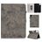 Mobigear Folio Coque iPad Air 4 (2020) Etui + Porte-crayon - Marbre Gris