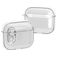 Mobigear Crystal Clip Coque Apple AirPods 4 Coque Rigide - Transparent