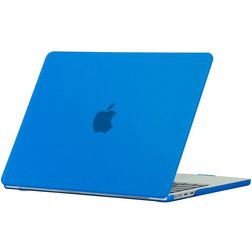 Mobigear Matte MacBook Air 13 Pouces (2022-2025) Coque - Dark Blue - Model A2681 / A3113 / A3240