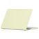 Mobigear Cream Matte MacBook Air 13 Pouces (2022-2026) Coque - Jaune - Model A2681 / A3113 / A3240 / A3449