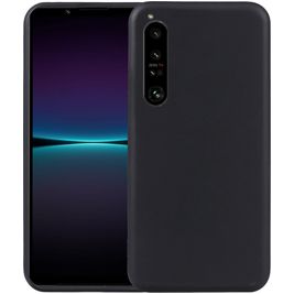 Mobigear Basics Coque Sony Xperia 1 V Coque arrière en TPU Souple - Noir