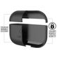 Catalyst Slim Coque Apple AirPods Pro 1 Coque en Silicone Souple - Noir