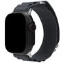 Mobilize Alpine Bracelet Nylon Apple Watch Fermeture boucle ardillon - 42/41/40/38 mm - Dark Grey
