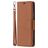 Mobigear Excellent Housse Xiaomi Redmi Note 10 Pro Etui Porte-Monnaie - Cognac