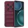 Mobigear Bumpy Coque HONOR Magic 4 Pro Coque arrière en TPU Souple - Bordeaux