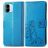 Mobigear Clover Housse Xiaomi Redmi A1 4G Etui Porte-Monnaie - Bleu