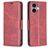 Mobigear Excellent Housse iPhone 16 Plus Etui Porte-Monnaie - Rouge