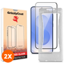 GrizzlyCoat Easy Align Samsung Galaxy S26 Plus Verre trempé Protection d'écran - Compatible Coque + Cadre d'installation (Lot de 2)