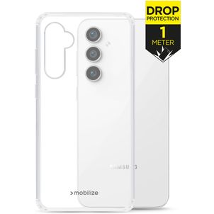 Mobilize Naked Protection Coque Transparente Samsung Galaxy S23 FE Coque arrière Rigide Anti-Chocs - Transparent