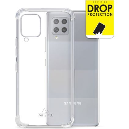 My Style Protective Flex Coque Transparente Samsung Galaxy A42 Coque arrière en TPU Souple Anti-Chocs - Transparent