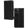 Mobilize Wallet Housse iPhone 15 Plus Etui en Cuir Véritable Porte-Monnaie - Noir