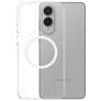 CARE by PanzerGlass Flagship Coque Transparente Samsung Galaxy S25 Edge MagSafe Coque arrière Rigide - Transparent