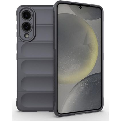 Mobigear Bumpy Coque Samsung Galaxy S25 Edge Coque arrière en TPU Souple - Gris