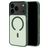 Mobiparts Hardcover Coque iPhone 18 Pro Max MagSafe Coque arrière Rigide - Satin Green