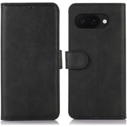 Mobigear Wallet Housse Google Pixel 9a Etui Porte-Monnaie - Noir