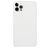 Mobigear Rubber Touch Coque iPhone 15 Pro Max Coque arrière en Silicone - Blanc