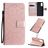 Mobigear Sunflower Housse Samsung Galaxy S20 Etui Porte-Monnaie - Rose doré