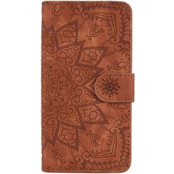 Mobigear Mandala Housse iPhone 11 Pro Max Etui Porte-Monnaie - Marron