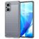 Mobigear Brushed Slim Coque OPPO Reno 7 Lite Coque arrière en TPU Souple - Gris
