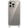 Mobigear Bungy Coque iPhone 16 Pro Max Coque arrière Rigide - Argent
