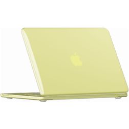 Mobigear Crystal Case MacBook Neo 13 Pouces (2026) Coque - Citrus yellow - Model A3404