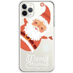 Mobigear Design Coque iPhone 11 Pro Max Coque arrière en TPU Souple - Noël