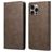 Mobigear Wallet Housse iPhone 16 Pro Max Etui Porte-Monnaie - Marron