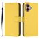 Mobigear Urban Wallet Housse iPhone 16 Etui Porte-Monnaie - Jaune