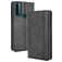 Mobigear Sensation Housse TCL 20 SE Etui Porte-Monnaie - Noir