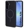 Mobiparts Slim Line Coque Samsung Galaxy A36 MagSafe Coque arrière Rigide - Onyx Black