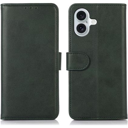 Mobigear Wallet Housse iPhone 17 Etui Porte-Monnaie - Vert