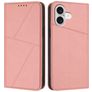Mobigear Frosted Flip iPhone 17 Étui Portefeuille - Rose