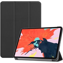 Mobigear Tri-Fold Coque iPad Pro 12.9 Pouces (2018) Etui - Noir