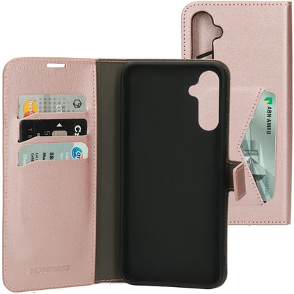 Mobiparts Classic Wallet Samsung Galaxy A14 Étui Portefeuille - Rose