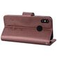 Mobigear Butterfly Housse Xiaomi Mi 8 SE Etui Porte-Monnaie - Marron