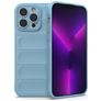 Mobigear Bumpy Coque iPhone 14 Pro Max Coque arrière en TPU Souple - Bleu