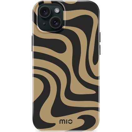 MIO Coque iPhone 15 Plus MagSafe Coque arrière Rigide - Swirl